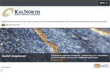 Tablet Screenshot of kalnorthgoldmines.com